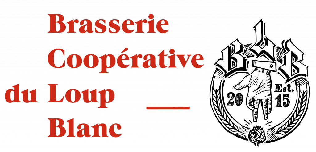Logo Brasserie Coopérative du Loup Blanc